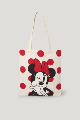 Minnie Mouse - jute zak - met stippen
