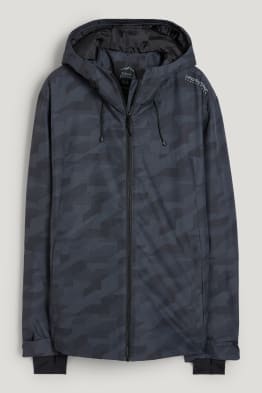 Jaqueta d’esquí amb caputxa - estampada