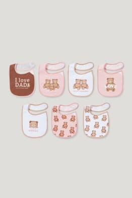 Multipack of 7 - baby bib
