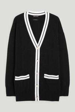 Gilet en maille en cachemire mélangé