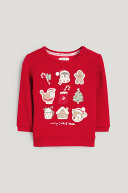 Sudadera navideña térmica para bebé