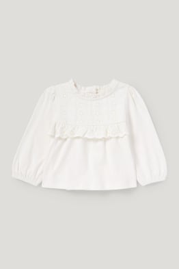 Maglia a maniche lunghe per neonate