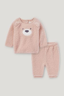 Beertje - thermo-outfit voor babies - 2-delig