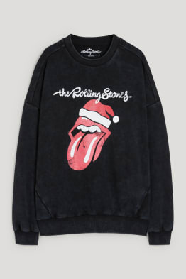 CLOCKHOUSE- sweat de Noël - Rolling Stones