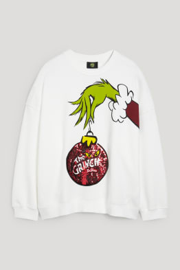 CLOCKHOUSE - bluza w bożonarodzeniowym stylu - Grinch