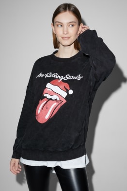 CLOCKHOUSE - sudadera navideña - Rolling Stones