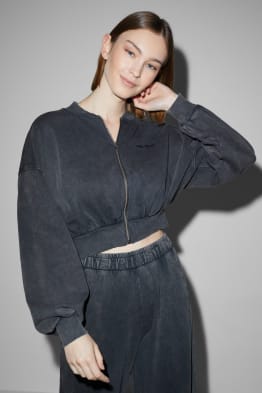 CLOCKHOUSE - chaqueta universitaria crop