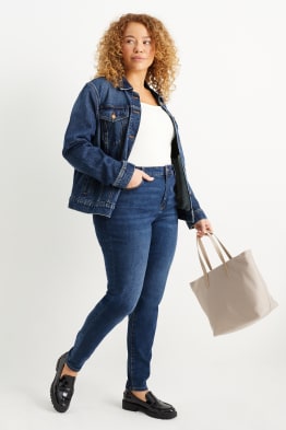 Skinny jeans - mid waist - LYCRA® - z recyklovaného materiálu