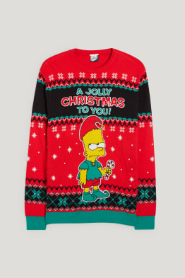 Sweter świąteczny - Simpsonowie