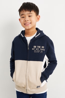 Sweat zippé à capuche