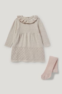 Completo in maglia per bebè - 2 pezzi