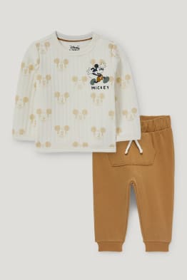 Mickey Mouse - thermo-outfit voor baby’s - 2-delig
