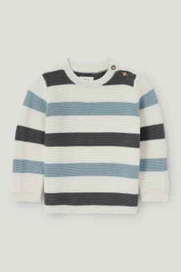 Maglione per neonati - a righe