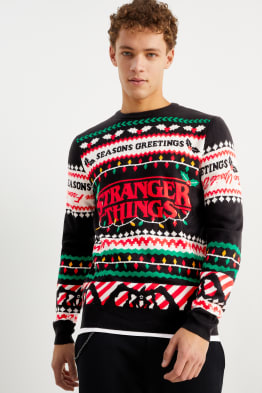 Trui voor de kerst - Stranger Things