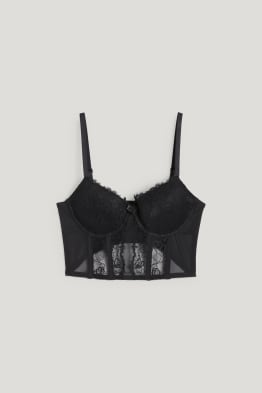 Corsetto con ferretti - imbottito