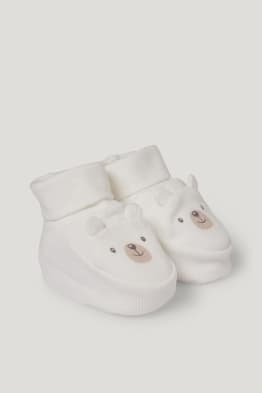 Chaussettes bébé Pantoufles pour tout-petits Coton Chaussures