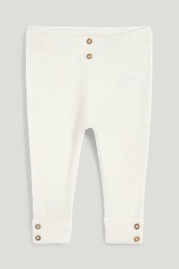 Baby knitted trousers