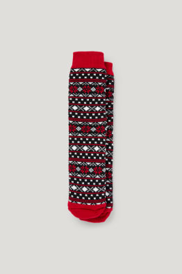 Christmas non-slip socks - patterned