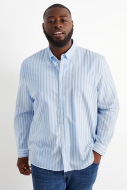 Oxford shirt - regular fit - button-down collar - striped