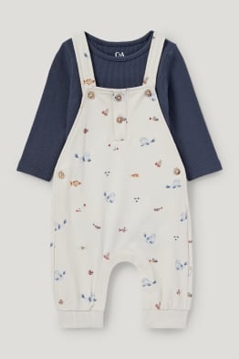 Sea creatures - baby outfit - 2 piece