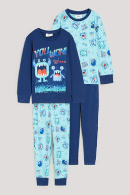 Lot de 2 - pyjamas - 4 pièces