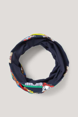 La Patrulla Canina - bufanda tubular- de ratlles