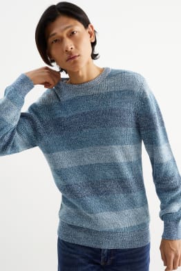 Pullover - gestreift
