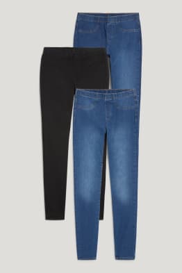 Multipack 3er - Jegging Jeans - Mid Waist
