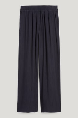 Pantalon fluide grande store taille femme taille élastiquée