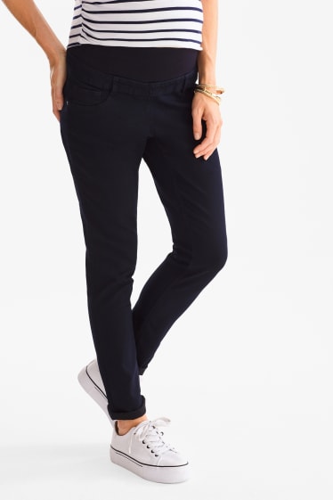 Kobiety - Jegging jeans - spodnie ciążowe - ciemnoniebieski