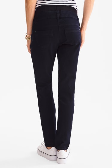 Kobiety - Jegging jeans - spodnie ciążowe - ciemnoniebieski