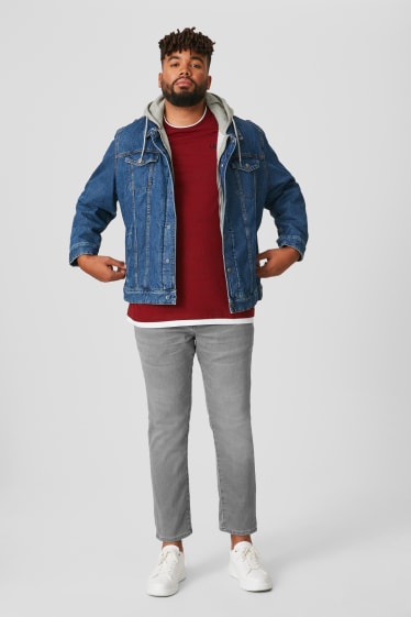Uomo XL - Slim jeans - Flex Jog Denim - LYCRA® - grigio chiaro