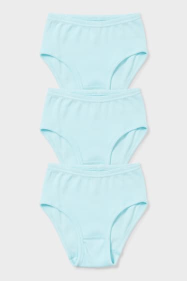 Toddler Girls - Multipack of 3 - briefs - light turquoise