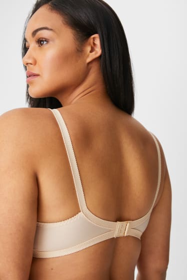 Donna - Reggiseno senza ferretti - beige