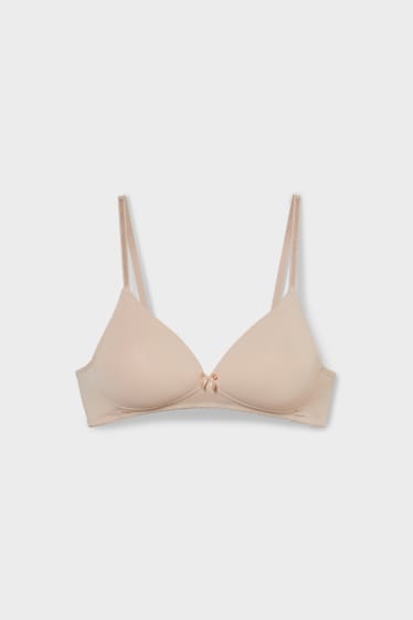 Women - Non-wired bra - padded - compexion