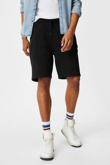 Clockhouse homme - CLOCKHOUSE - short en molleton - noir