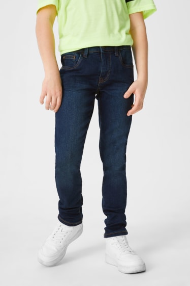Garçons - Skinny jean - jean bleu foncé