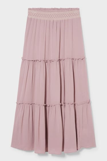 Damen - Rock - rosa