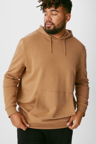 Exclusivo online - CLOCKHOUSE - sudadera con capucha - habano