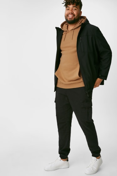 Exclusivo online - CLOCKHOUSE - sudadera con capucha - habano