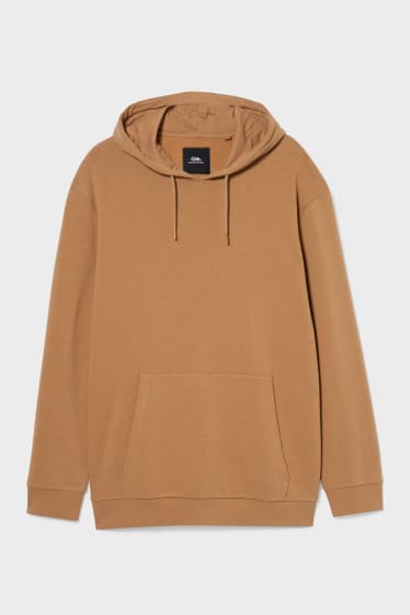 Exclusivo online - CLOCKHOUSE - sudadera con capucha - habano