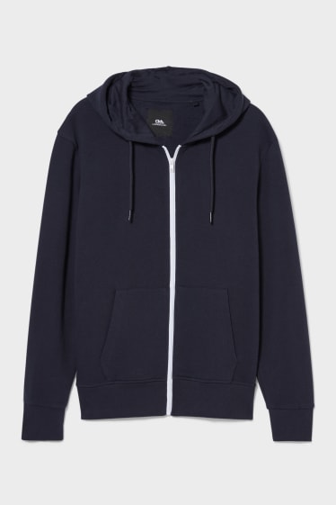 Clockhouse homme - CLOCKHOUSE - sweat à capuche - bleu foncé