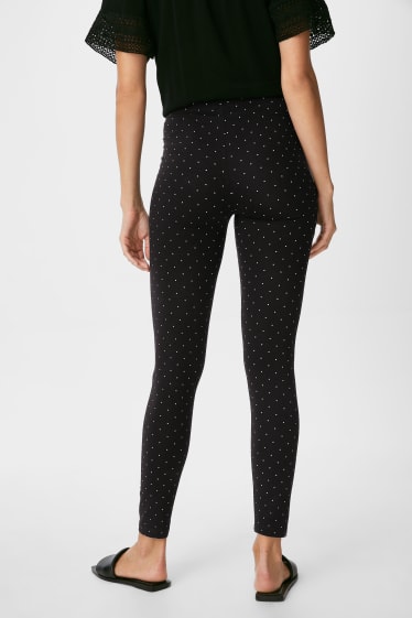 Femmes - Lot de 2 - leggings basiques - noir