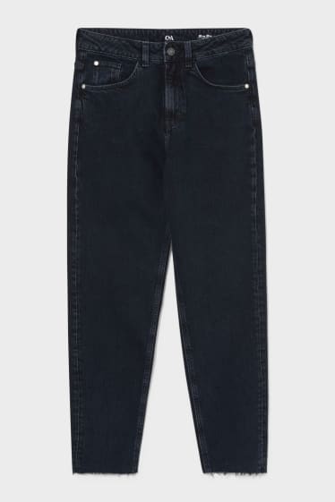 Damen - Mom Jeans - recycelt - jeans-dunkelblau