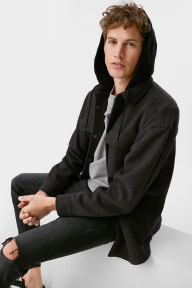 Clockhouse Boys - CLOCKHOUSE - giacca a camicia - grigio melange