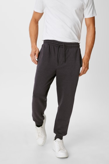 Uomo - Confezione da 2 - pantaloni sportivi - nero / grigio