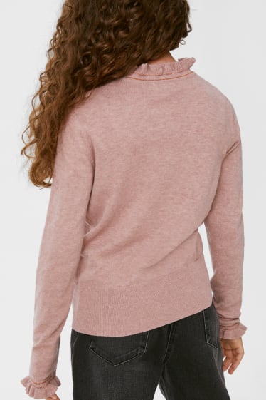 Kids Girls - Pullover - rosa