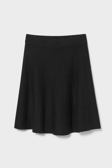 Dona - Faldilla de punt - negre