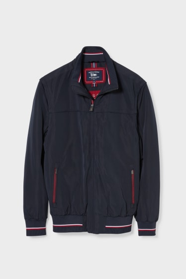 Pánské - Blouson s odnímatelnými rukávy - z recyklovaného materiálu - tmavomodrá