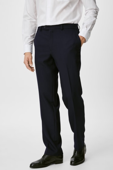 Herren - Anzughose - Regular Fit - dunkelblau
